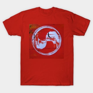 Seeing Red Abstract T-Shirt